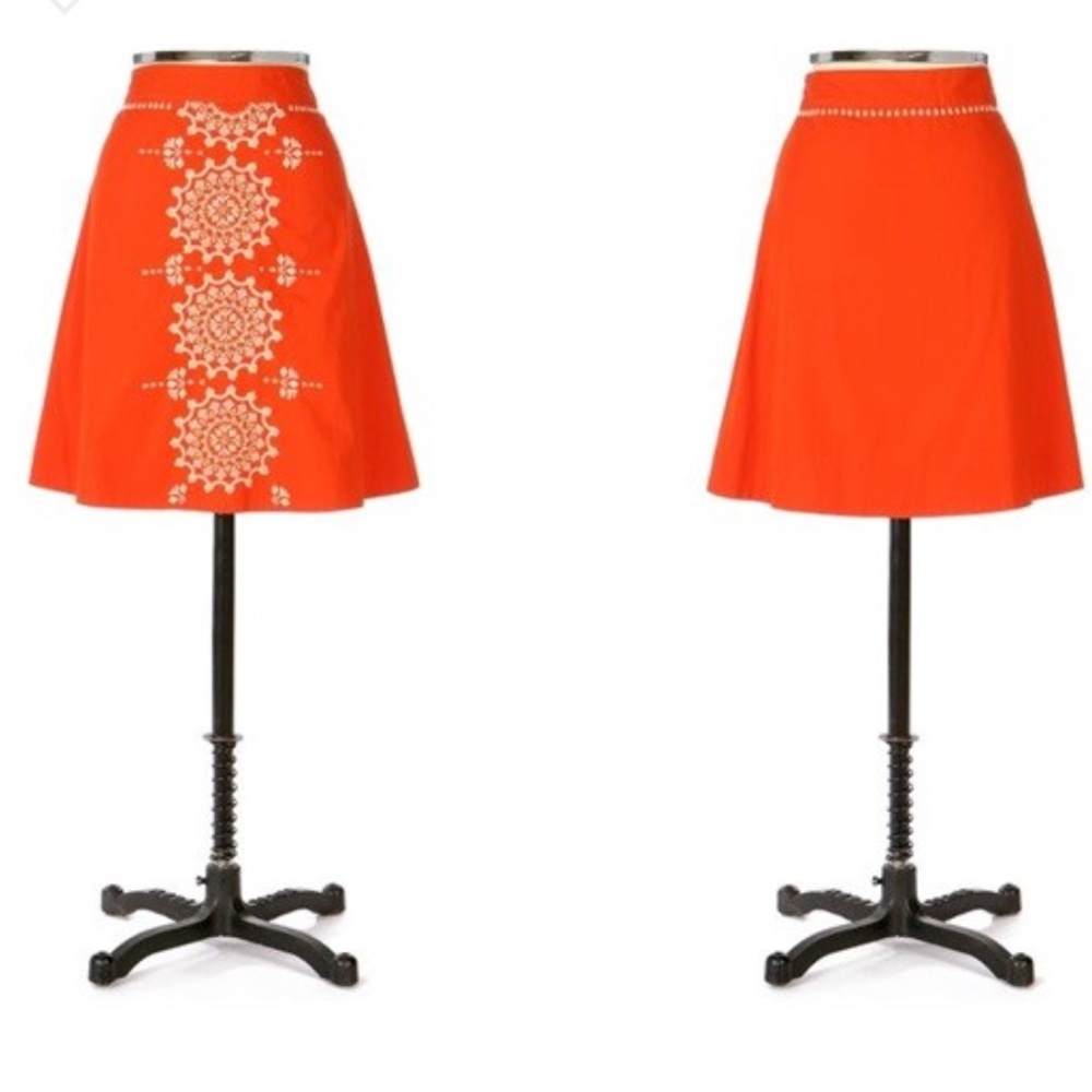 Anthropologie “Gilded Dawn” Skirt by Lithe